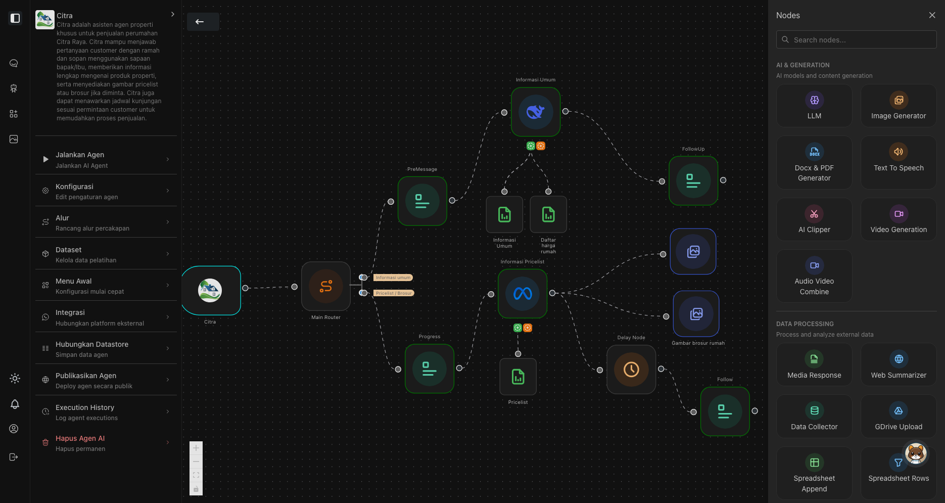 Lokasi Menu Magic Creation