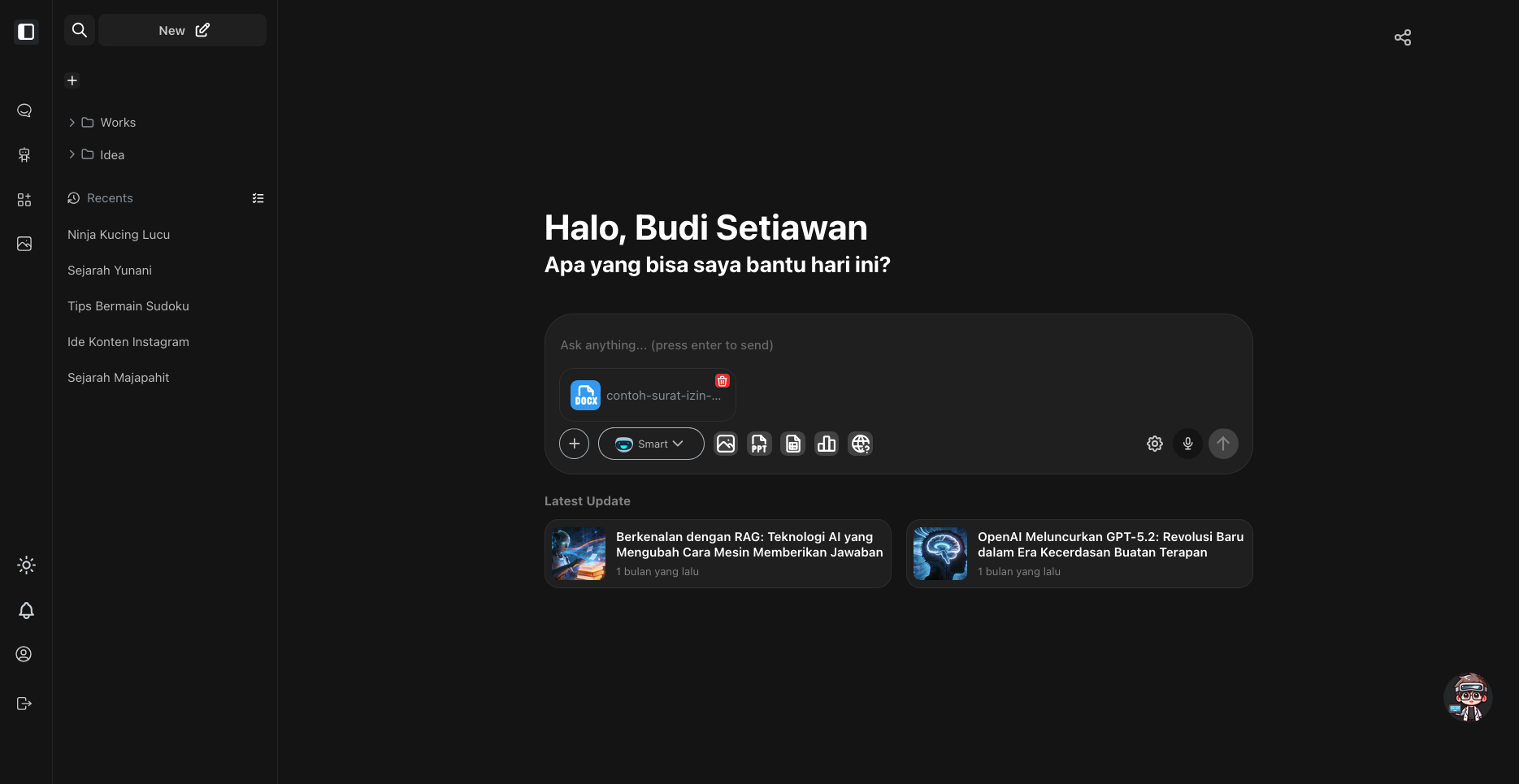 Proses Upload Dokumen
